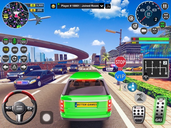 stad auto rijden school SIM 3D iPad app afbeelding 8