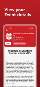 North American Invitational 7s screenshot #5 for iPhone