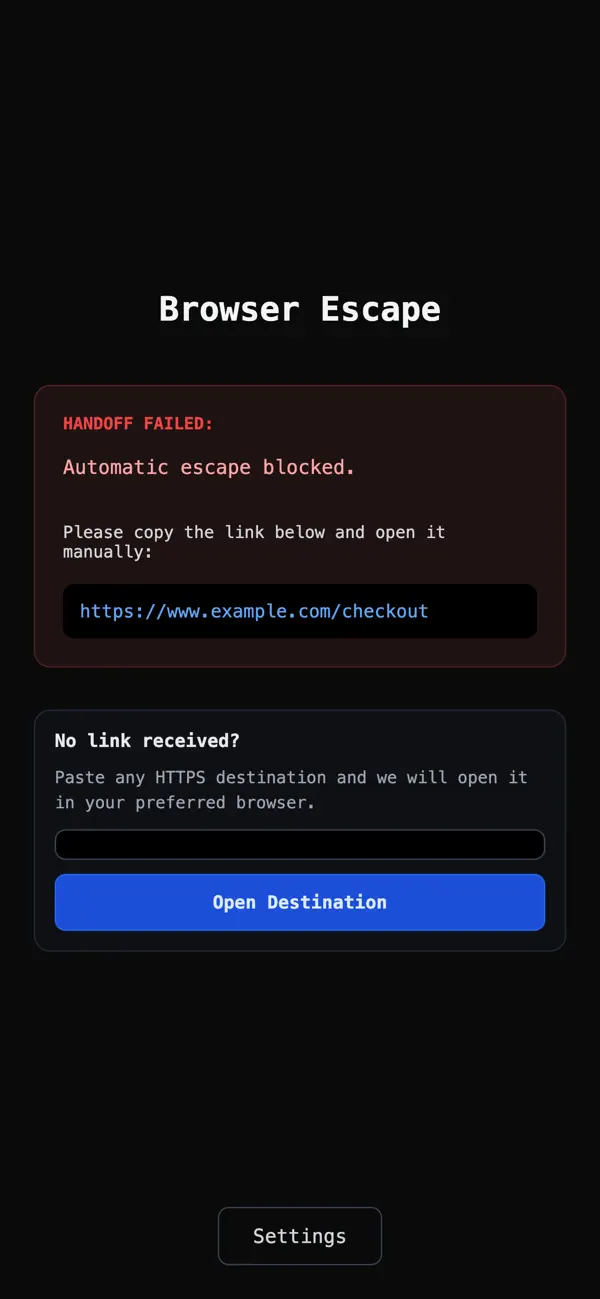 #1. Browser Escape (iOS) De: Juan Pablo Cabral
