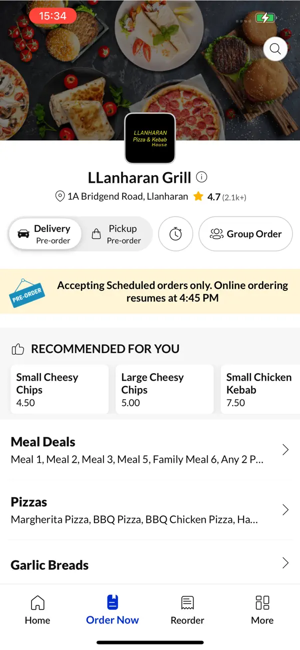 Screenshot #2 pour LLanharan Grill