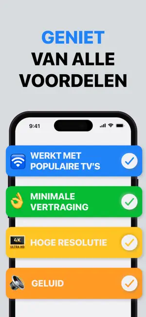 Screen Mirroring · Smart TV iPhone screenshot 1