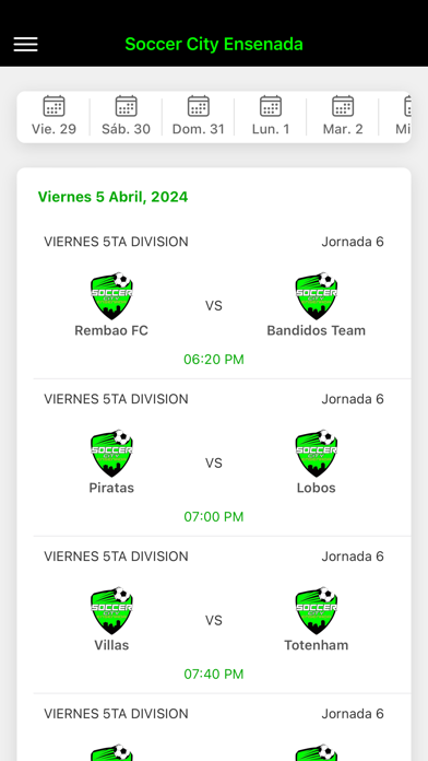 Soccer City Ensenada Screenshot