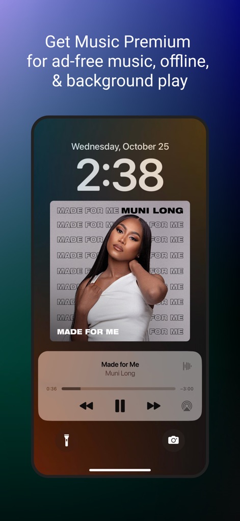 YouTube Music - Seamless Lockscreen Control
