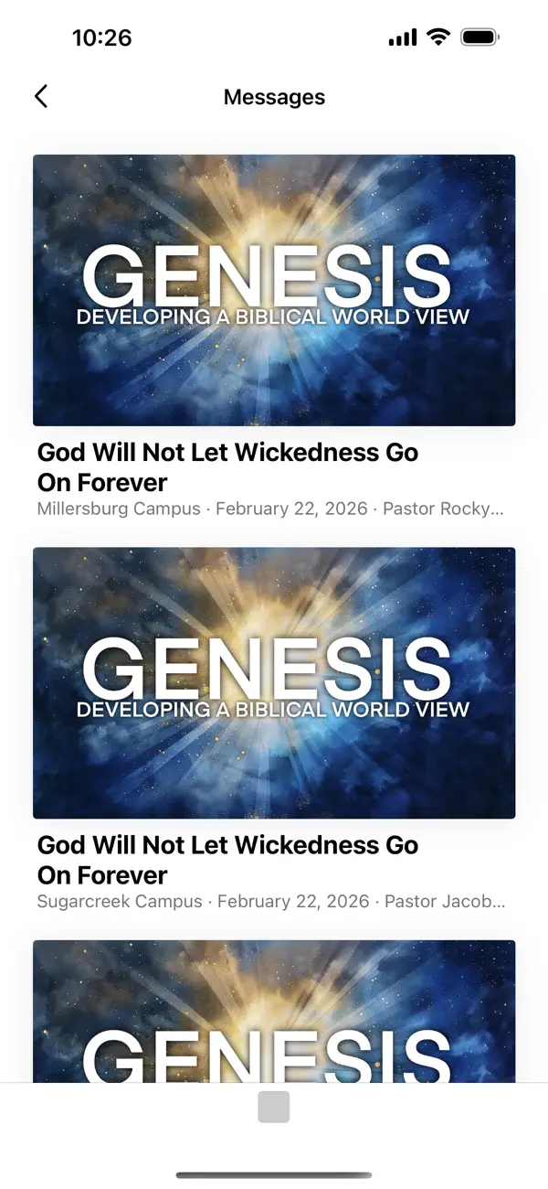 Screenshot #2 pour We Are Grace Church