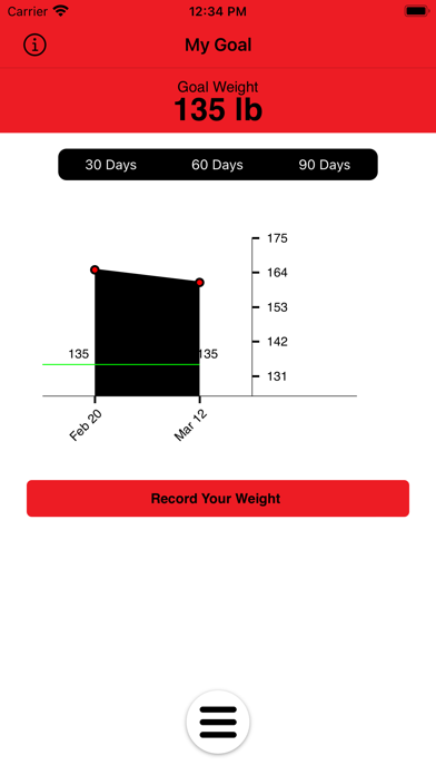 HCFDiet Screenshot