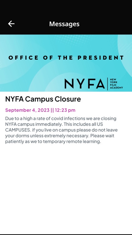 NYFA Mobile App screenshot-6