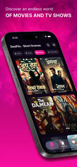 DesiFlix – Short Dramas iPhone screenshot 1