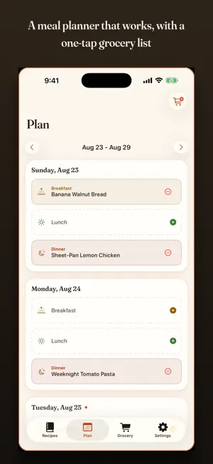Trivet Recipe Keeper & Planner screenshot 4