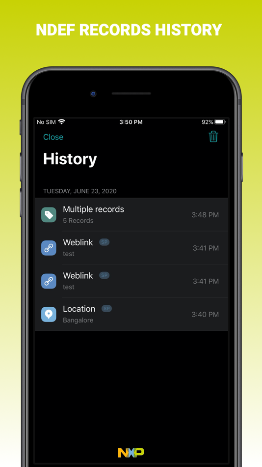 #6. NFC TagInfo by NXP (iOS) 由: NXP Semiconductors
