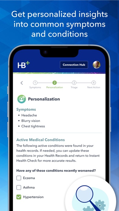 HealthBook Plus Screenshot