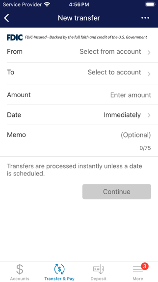 First Choice Bank Mobile Screenshot
