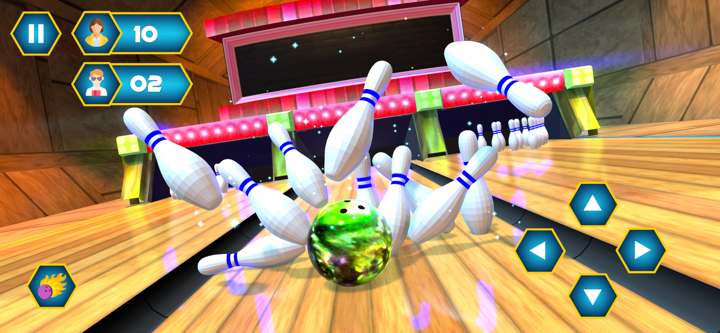 Bowling 3D juego de bolos screenshot 2
