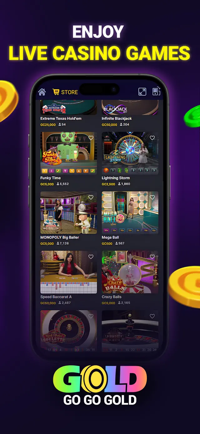 Go Go Gold: Casino screenshot 4