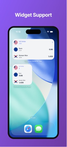 Currency Converter Widget Pro screenshot
