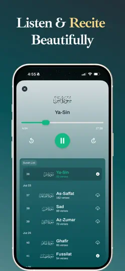 Better Muslim: Kuran Oku Dinle iPhone Ekran Görüntüsü 5
