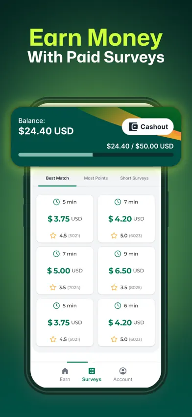 TopSurveys: Earn Free Cash Now screenshot 1