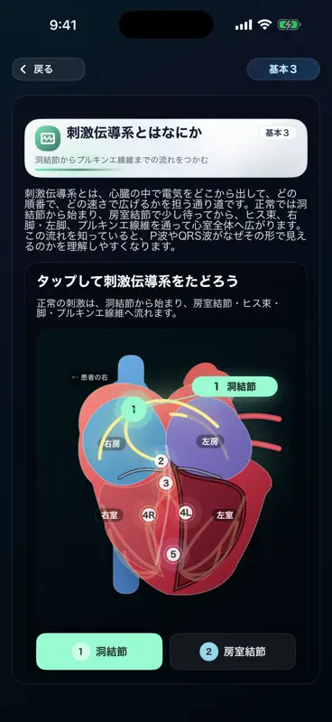 ECG Trainer: Monitor & 12-Lead screenshot 5 of 9