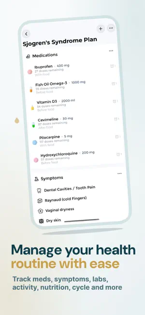 Sjogrens Tracker screenshot 3