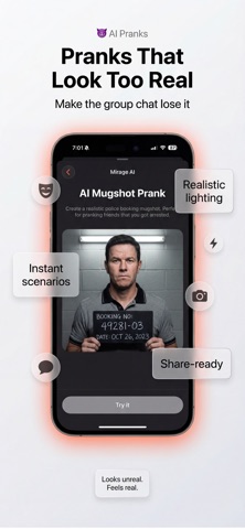 Mirage AI: Photo Editor screenshot