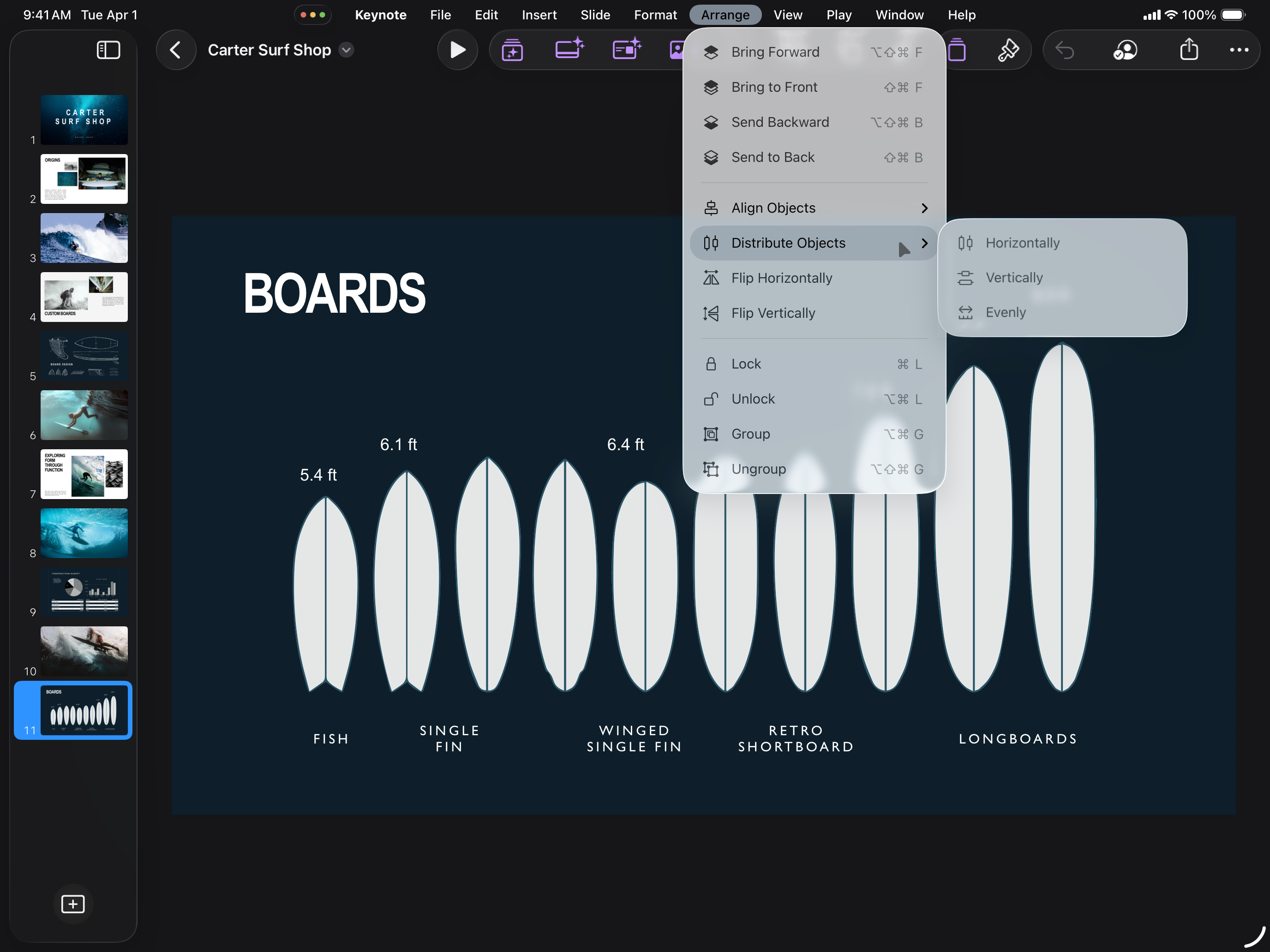 Keynote: Design Presentations