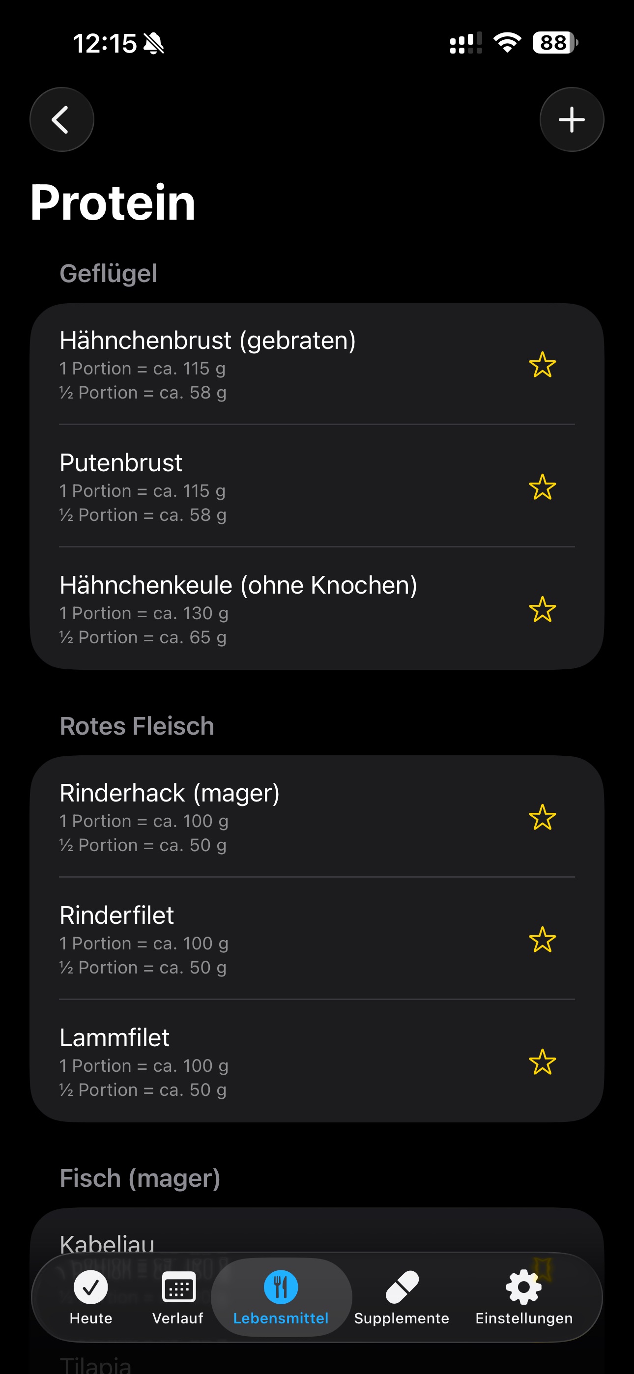 Screenshot 3 of PortionsPal