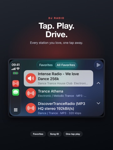 DJ Radio Mix iPad screenshot