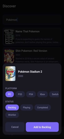 Playlogged Screenshot 3 of 7