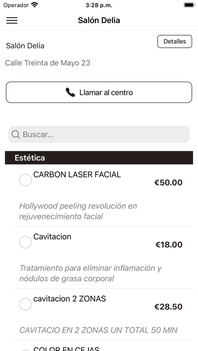Centro de Belleza Salón Delia Screenshot