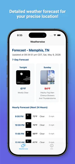 Weatherwise: Weather Forecast screenshot 1