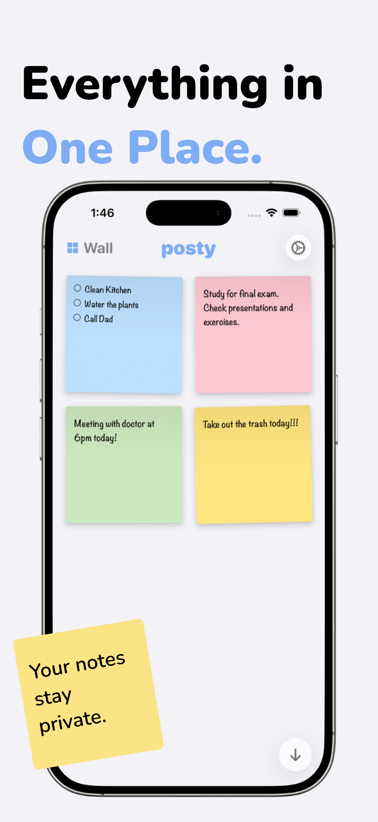 Posty: Digital Sticky Notes