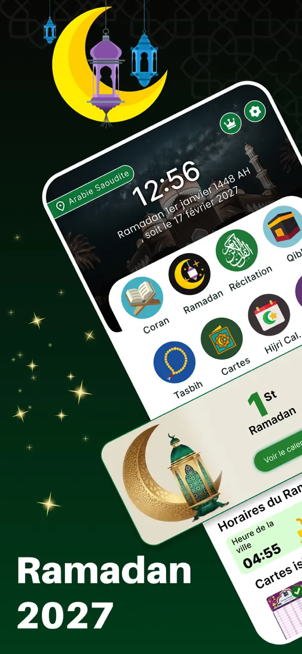 Screenshot #1 pour Ramadan 2027 Pro: Suhoor Iftar