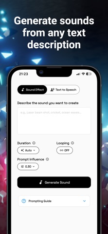 Sound Effects AI Generator screenshot