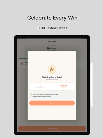 SnoreLess: Throat Training iPad screenshot