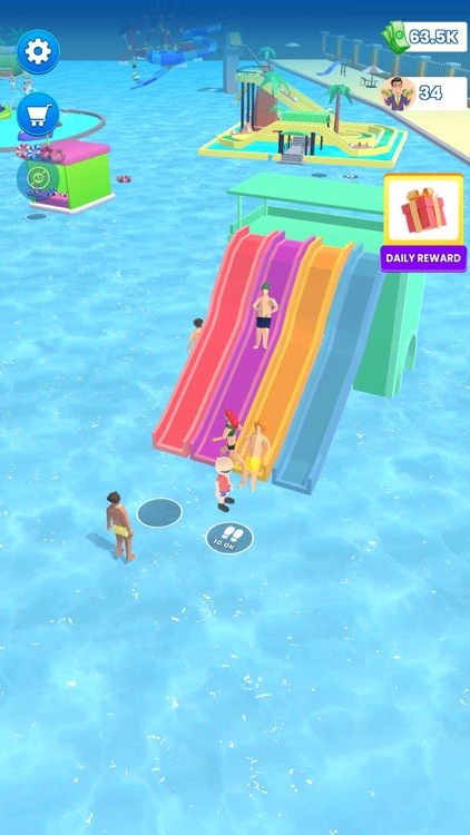 Water Park 3D- Idle Tycoon screenshot-3