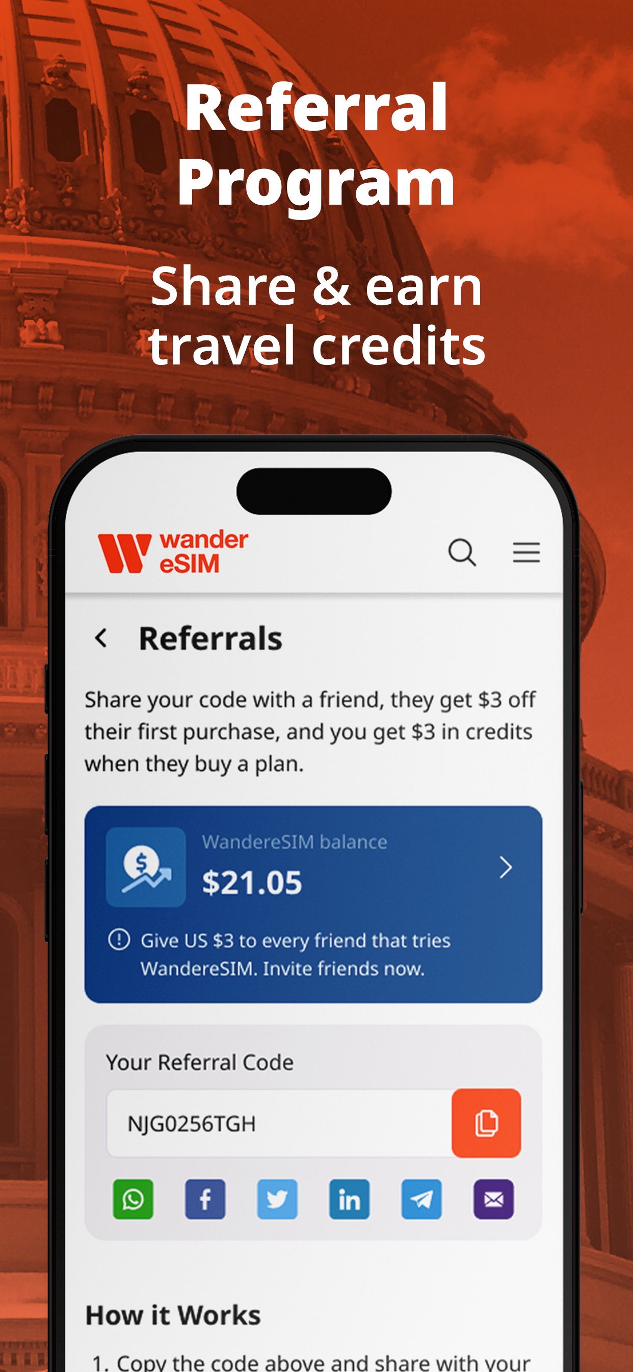 Wanderesim: Travel eSIM screenshot 6