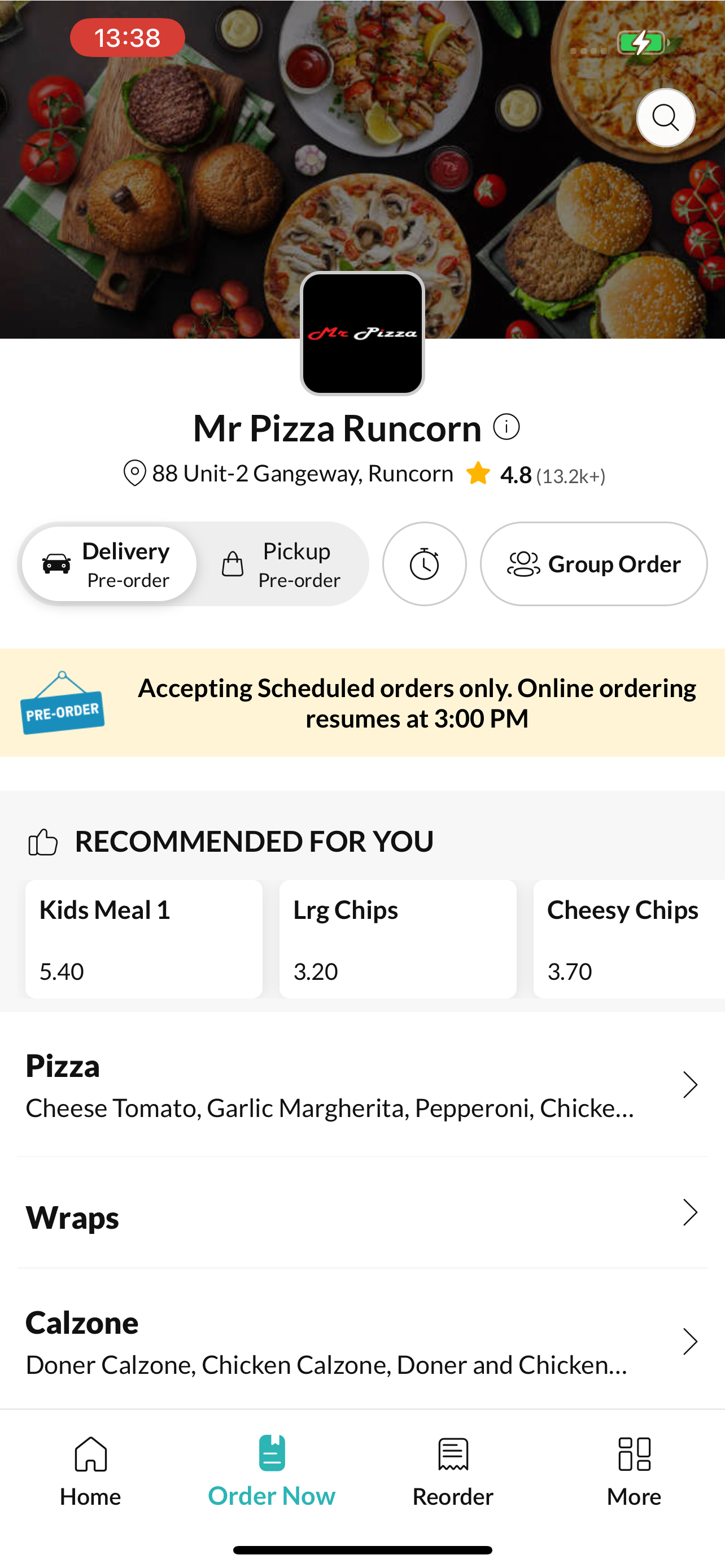 Mr Pizza Runcorn. screenshot 2