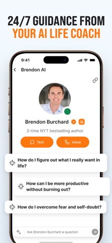 GrowthDay: Daily Mindset Coach iPhone screenshot