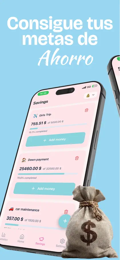 Screenshot 3 von 5 zu Flowfy: Budget & Expenses