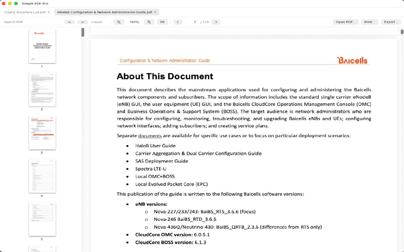 Simple PDF Pro screenshot 1