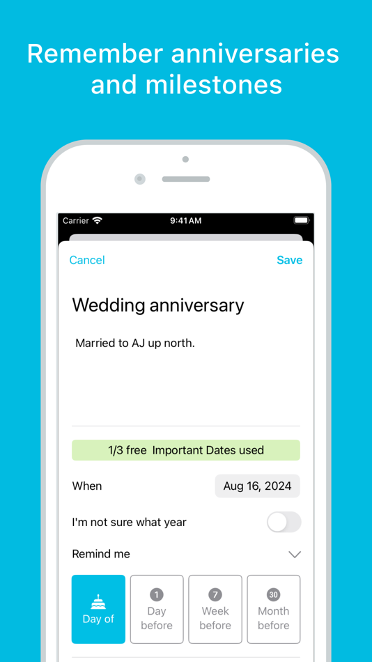 #9. Revere - Remember People (iOS) By: Revere Inc.