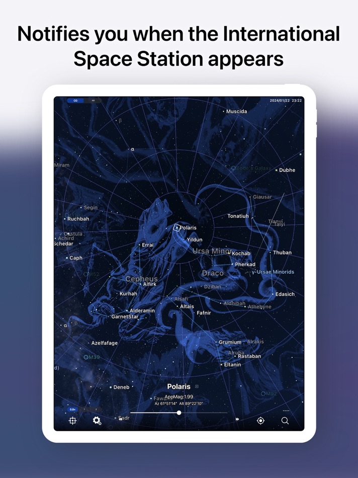 #6. Starry Map (iOS) بواسطة: Noriyoshi Tsunashima