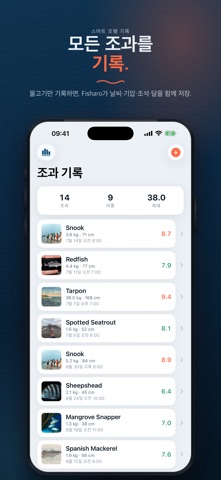 Fisharo: 낚시 예보 iPhone screenshot 3