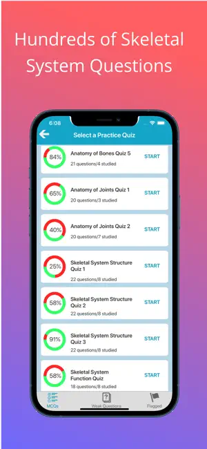 Skeletal System Quizzes screenshot 2