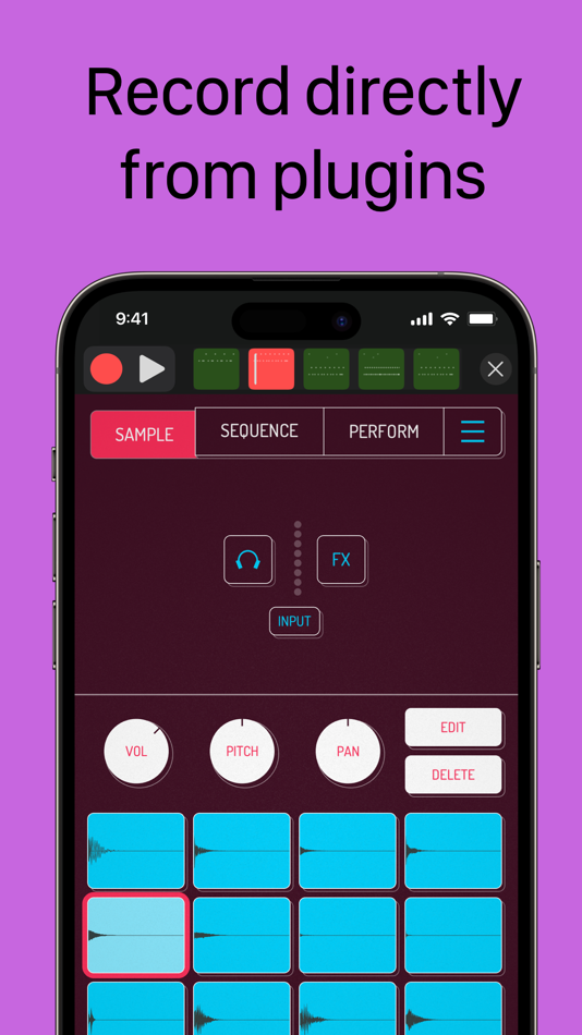 #4. SAND: Sequencer for AUv3, MIDI (iOS) 由: Matteo Caldari