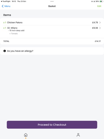 Venezia Pizza - Leeds iPad screenshot