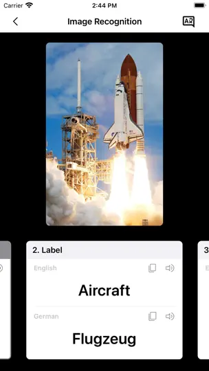 Captura de pantalla de Traductor De Voz Instant en iPhone 7