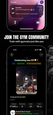 Powor - Gym with Friends screenshot