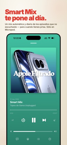 Micropod. Podcasts con IA screenshot