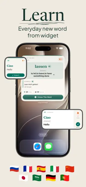 LinguistWidget: Daily Word screenshot 1
