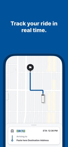 SCAT Paratransit screenshot